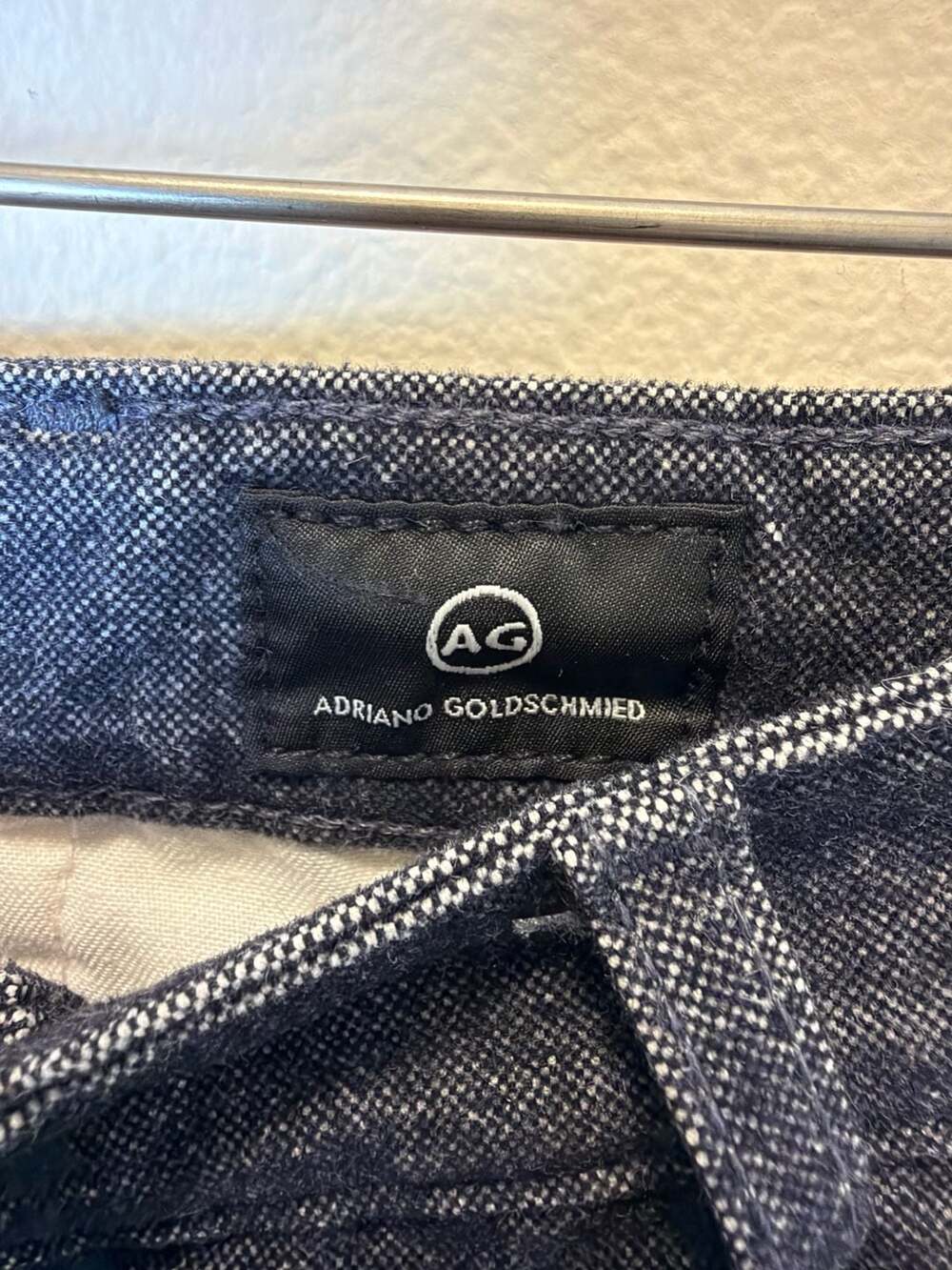 AG Adriano Goldschmied The Marshall Slim Chino Dark Blue - Picture 3 of 7